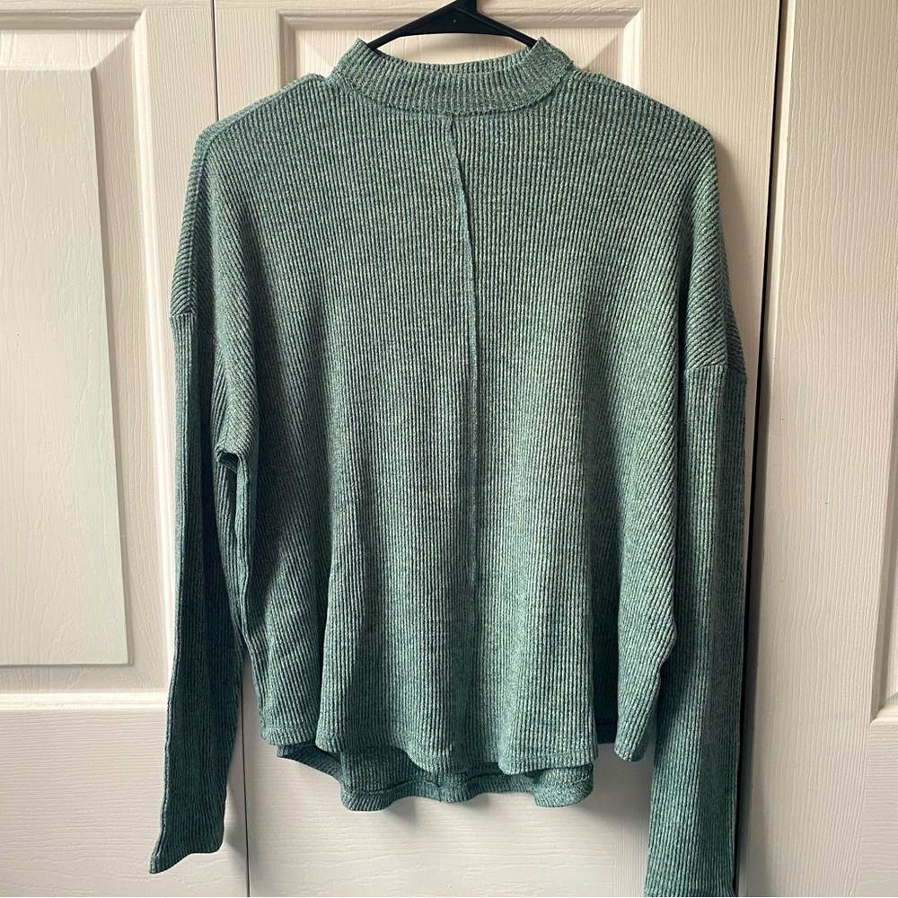 Soft Turtleneck Long Sleeve Top